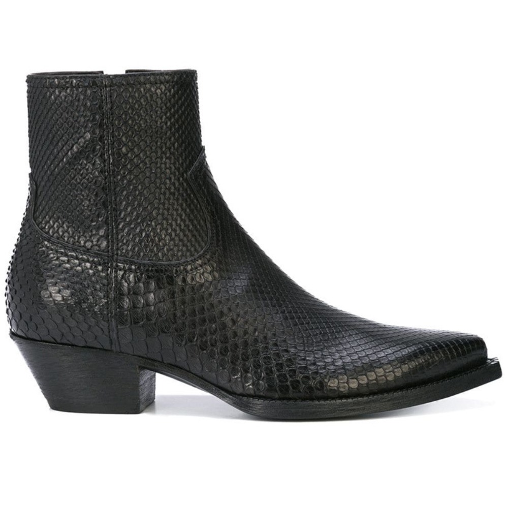 Men Shoes Boss - Botas Chelsea para hombre, botines de