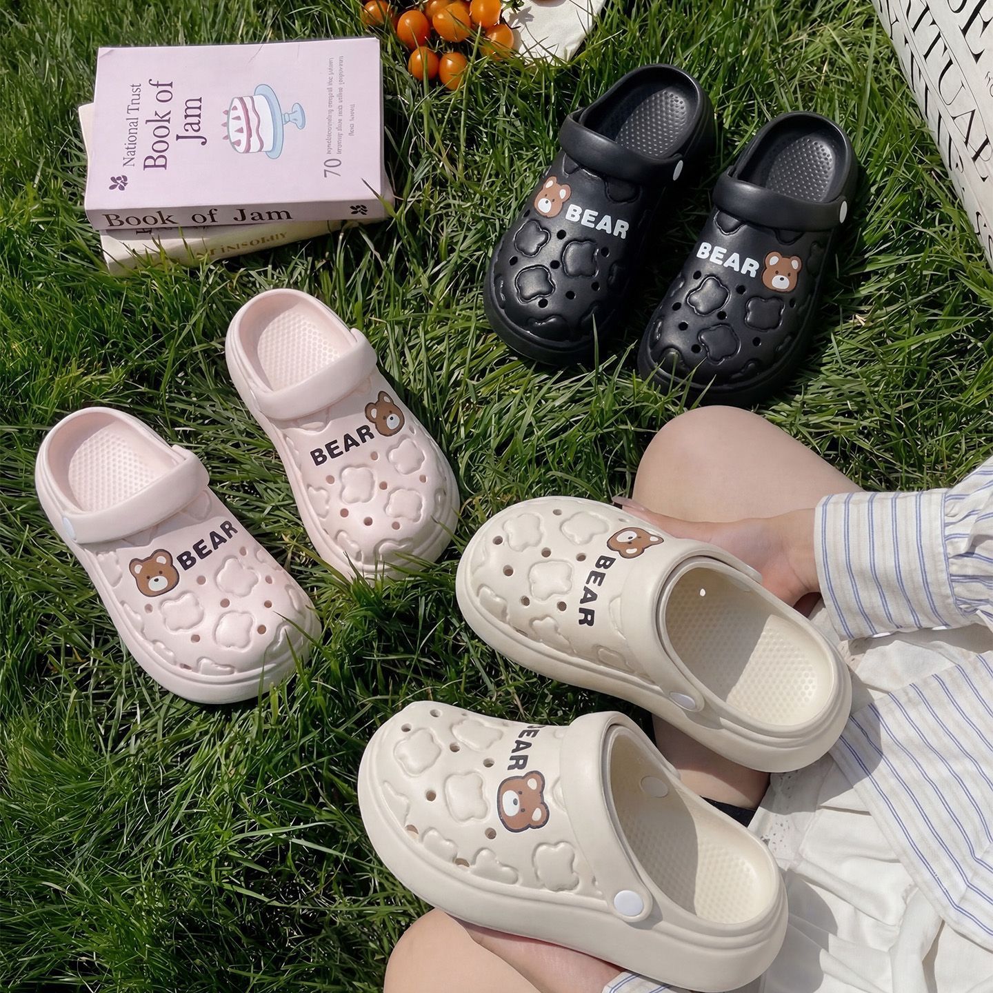Men Shoes On Cloud - Zuecos de EVA con diseño de