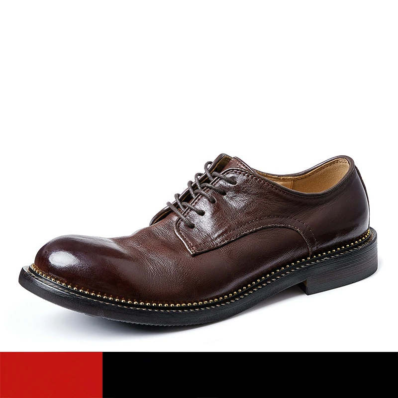 Men Shoes Must Have - Zapatos Derby de punta redonda hechos