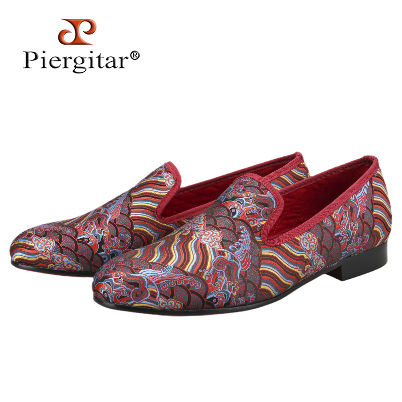 Men Shoes On Cloud - Piergitar, mocasines chinos tradicionales auspiciosos con