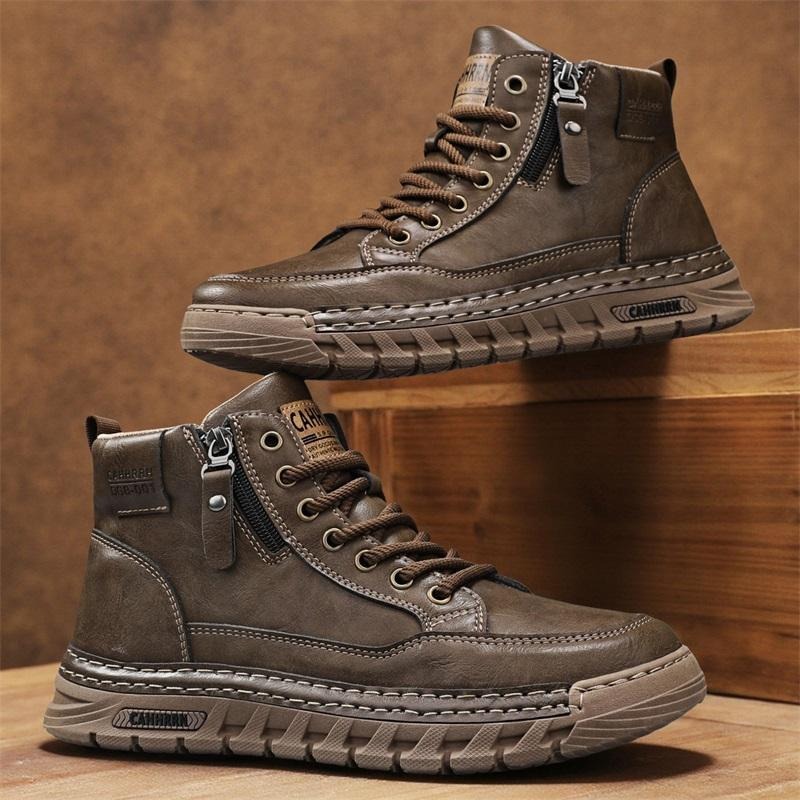 Men Shoes Type - Botas de cuero para Hombre, botas