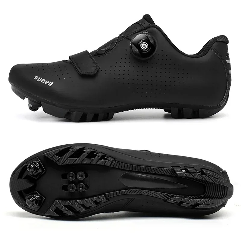 Men Shoes Men - Zapatillas de Ciclismo Unisex para Bicicleta