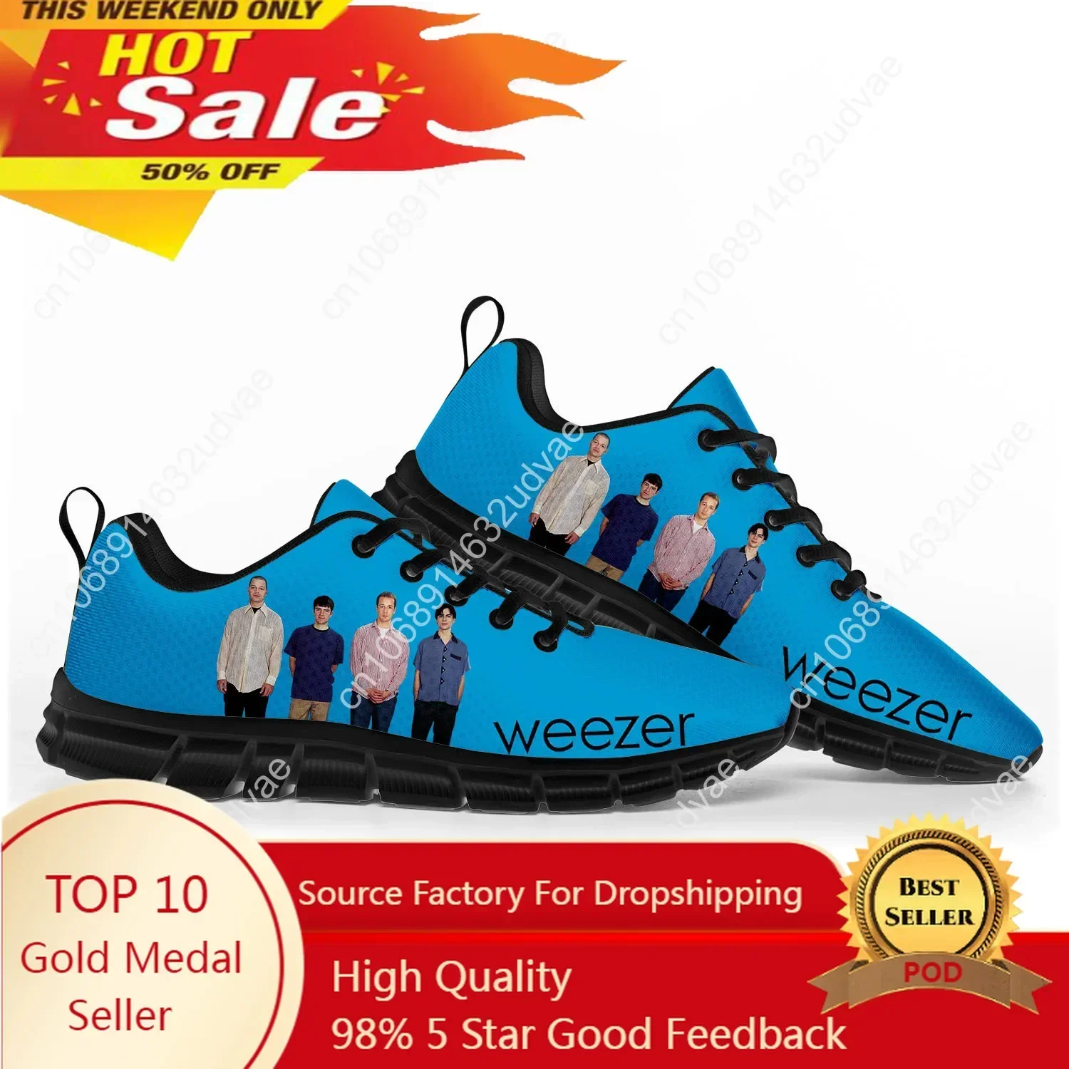 Men Shoes Sneakers - Zapatos Deportivos Weezer para Hombre y