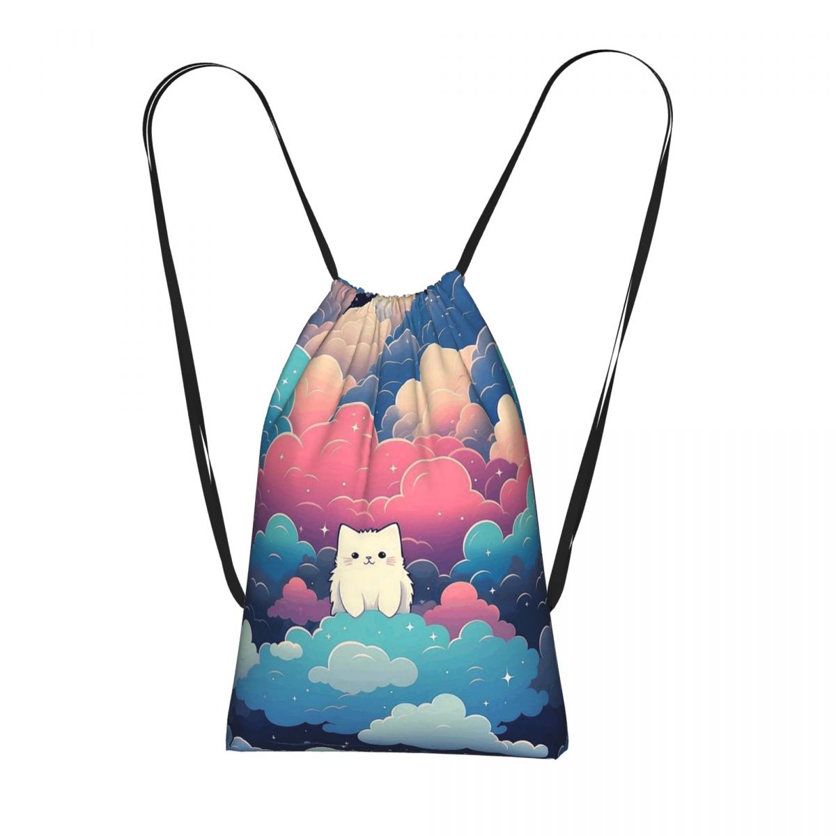 Men Shoes On Cloud - Mochilas con diseño de gato negro