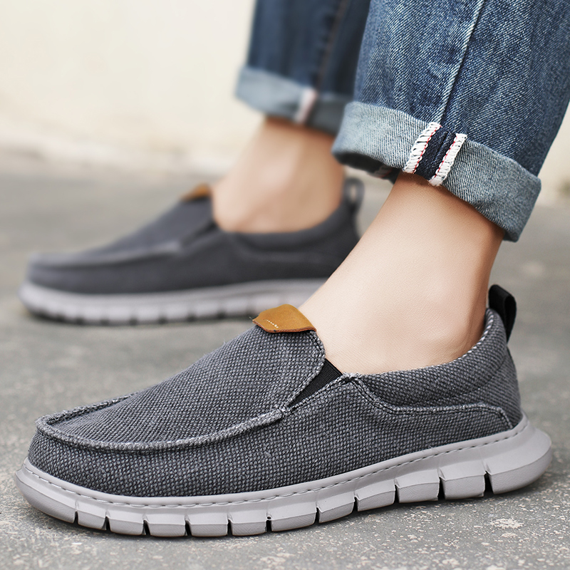 Loafer Slip On Men - Zapatillas transpirables de verano para hombre,