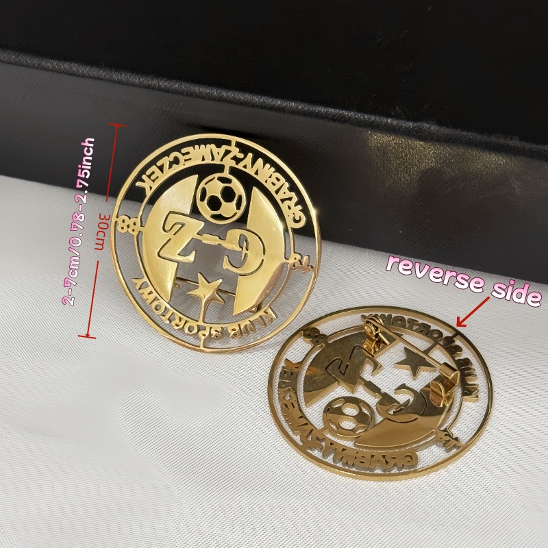 Broche con logotipo personaliz - Men'S Shoes Brogues reseña y precio