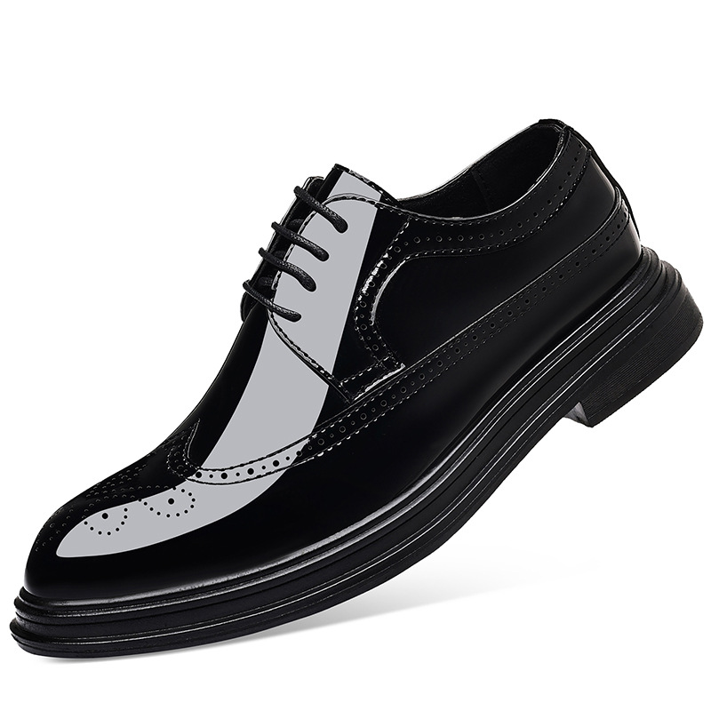 Zapatos de vestir de charol pa - Men'S Shoes Brogues reseña y precio