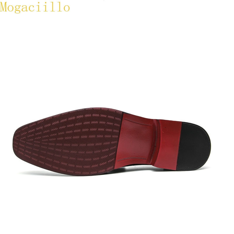 Mocasines con suela roja y bor - Men'S Shoes Brogues reseña y precio