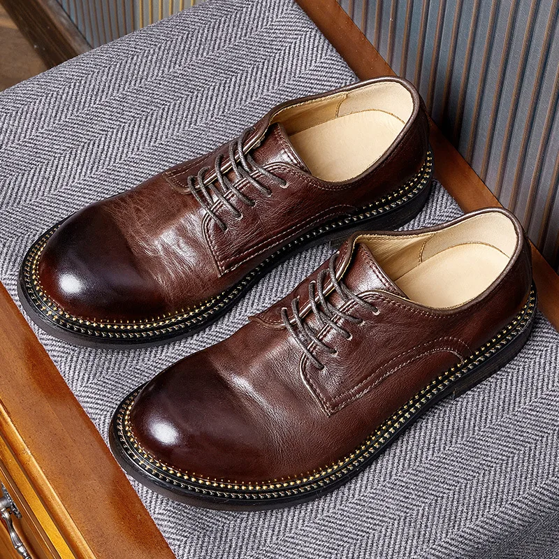 Zapatos Derby de punta redonda - Men Shoes Must Have reseña y precio