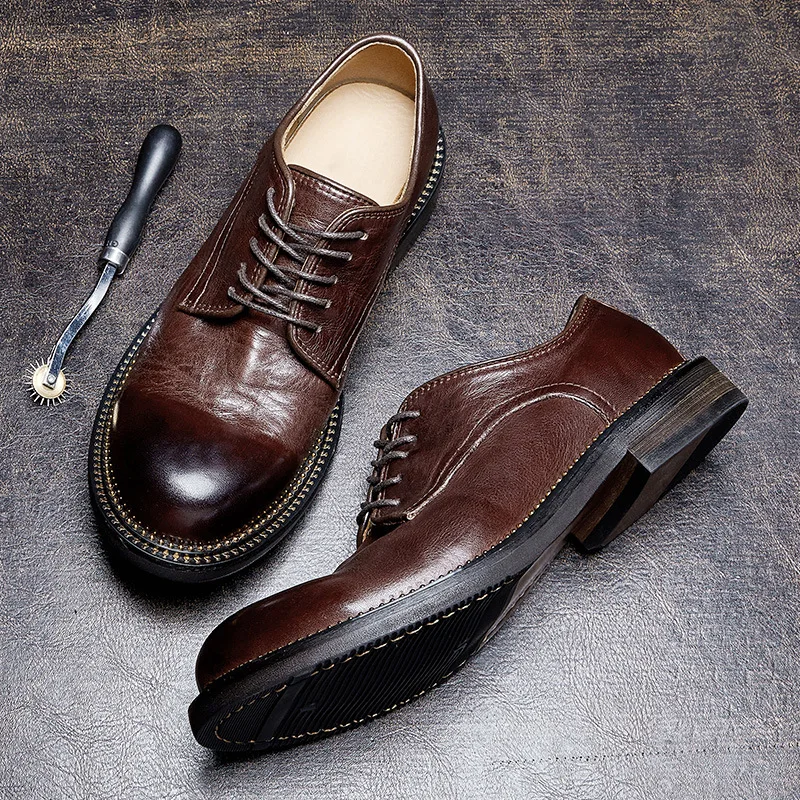 Zapatos Derby de punta redonda - Men Shoes Must Have reseña y precio