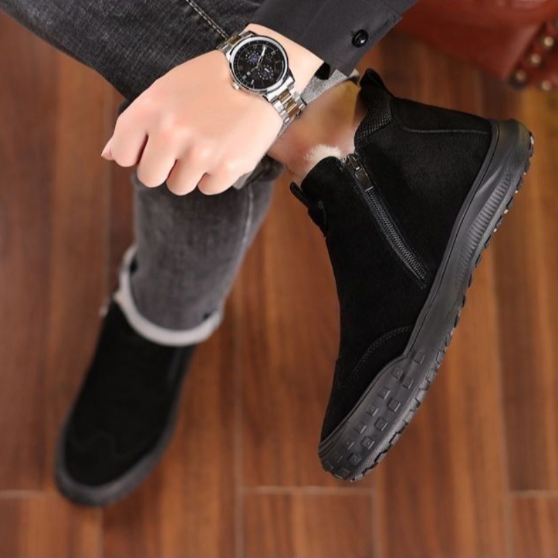 Zapatos de invierno para hombr - Loafer Slip On Men reseña y precio