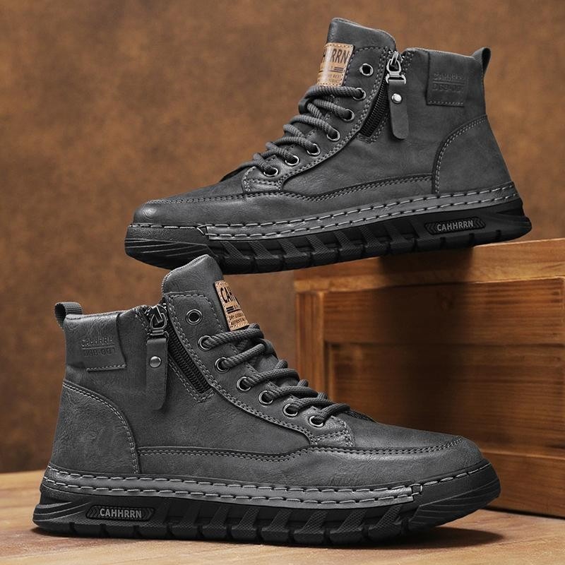 Botas de cuero para Hombre, bo - Men Shoes Type reseña y precio
