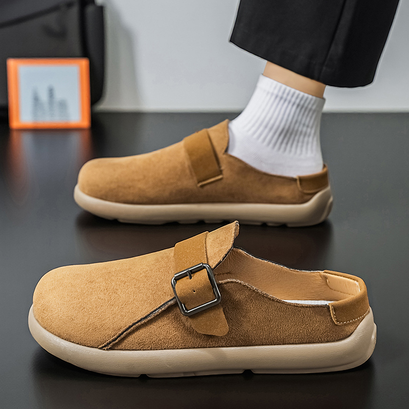 Mules de plataforma para hombr - Men'S Shoes Drivers reseña y precio