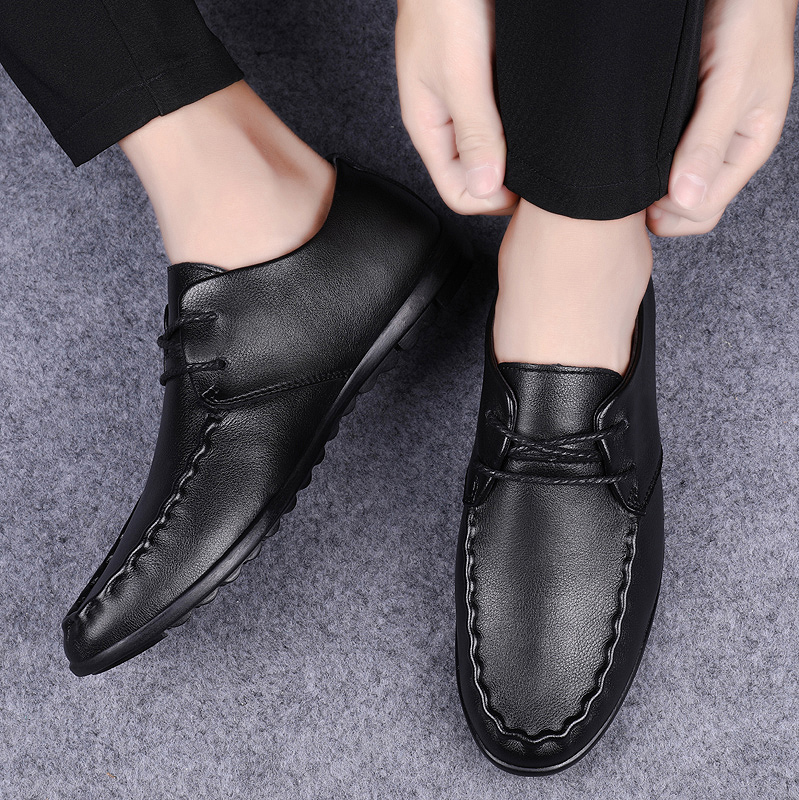 Zapatos de cuero genuino para  - Men Shoes Boss reseña y precio