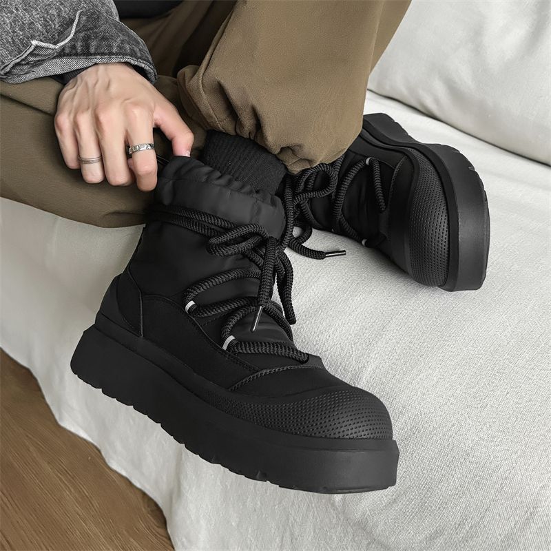 Nuevas botas de nieve de diseñ - Men Shoes Type reseña y precio