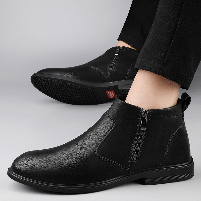 CLOHOO Botas de hombre hechas  - Men Shoes Boss reseña y precio