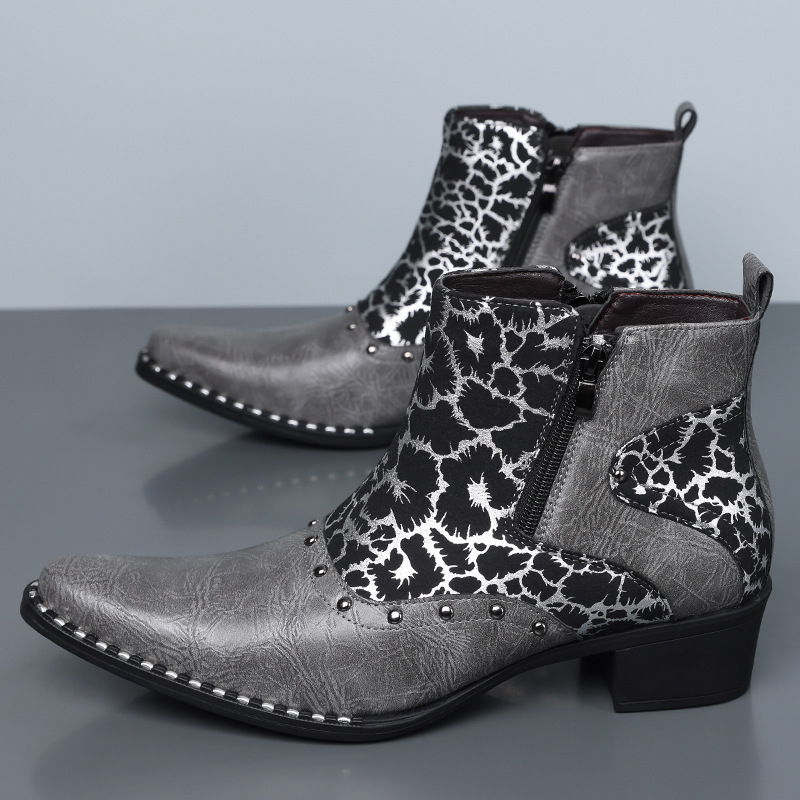 Zapatos de cuero de caña alta  - Men'S Shoes Brogues reseña y precio