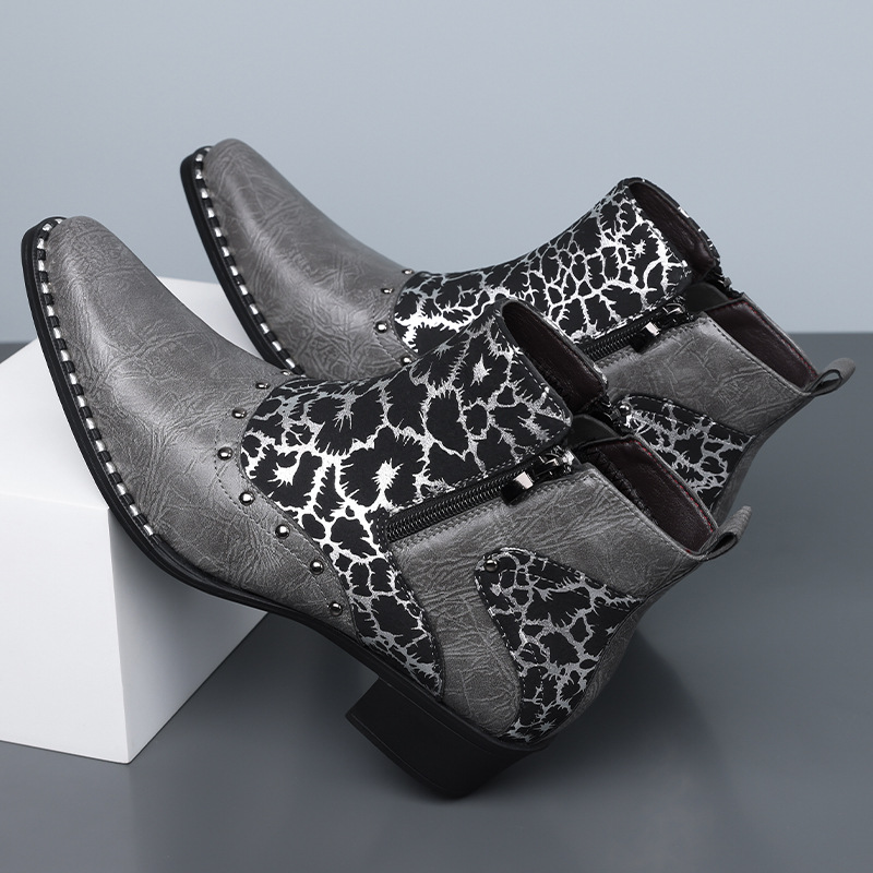 Zapatos de cuero de caña alta  - Men'S Shoes Brogues reseña y precio