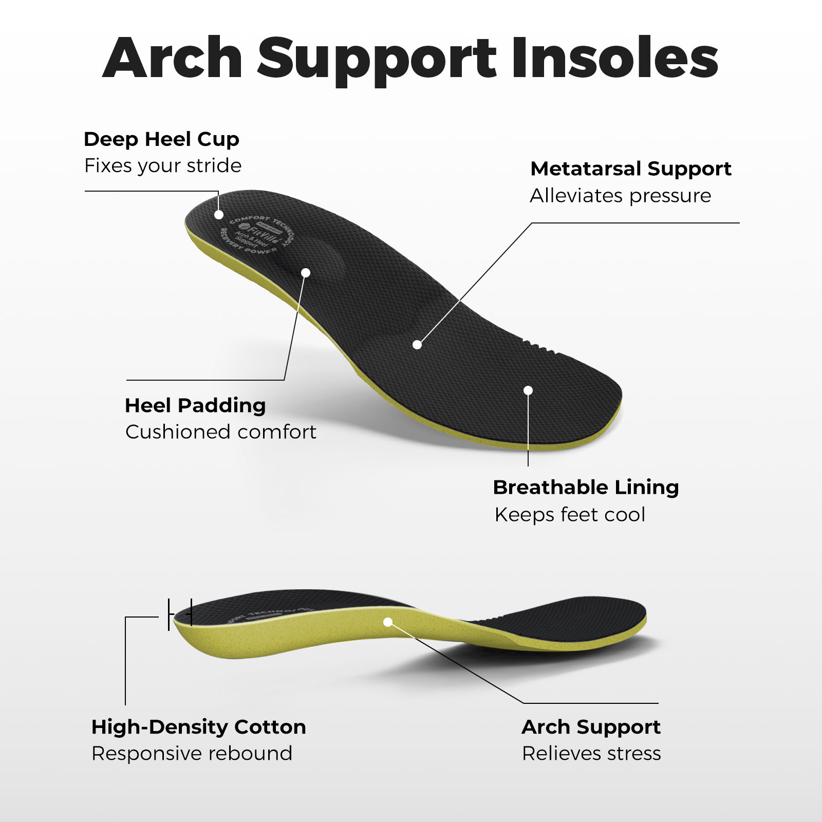 Zapatos para caminar Fittingto - Men Shoes On Cloud reseña y precio