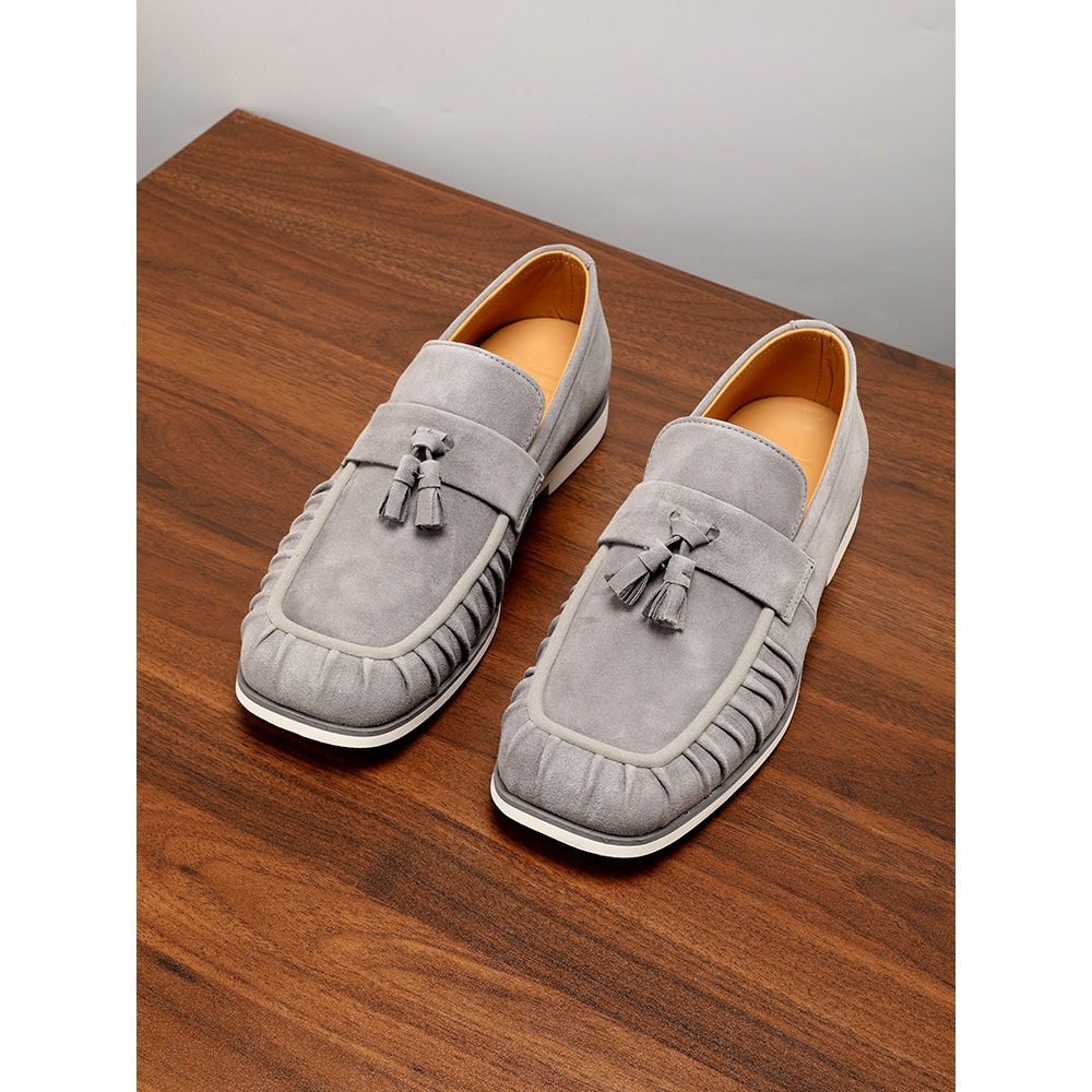 Mocasines de cuero genuino con - Men'S Shoes Drivers reseña y precio